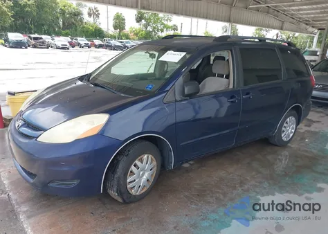 2006 Toyota Sienna Le из США, поврежденный, VIN 5TDZA23C16S516122